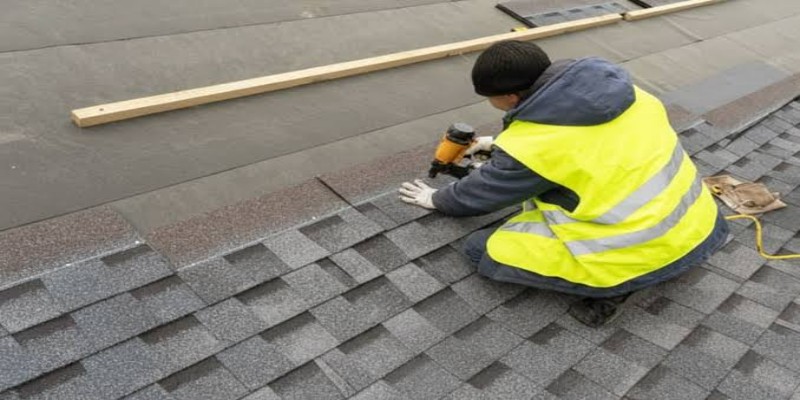 Shingle installation and specialized flashing work