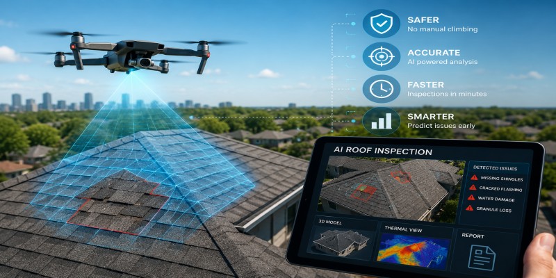 How AI and Drone Technology Are Revolutionising Roof Maintenance and Damage Repair