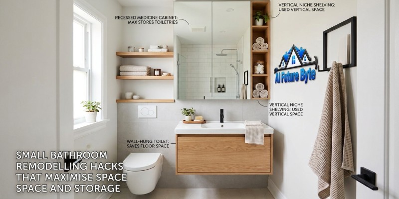 Small Bathroom Remodelling Hacks That Maximise Space and Storage